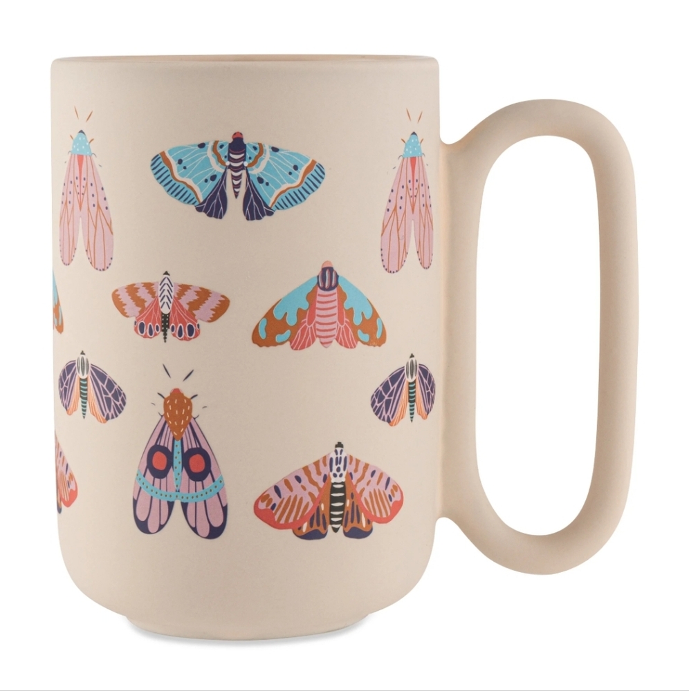 Colorful Moth Coffee Mug